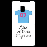 Coque LG P990 Troisième ligne D Bonus offensif-défensif Blanc 2