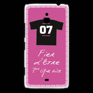 Coque Nokia Lumia 1320 Troisième ligne D Bonus offensif-défensif Rose 2