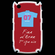 Coque Blackberry 8520 Troisième ligne D Bonus offensif-défensif Rouge 2