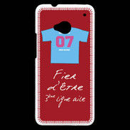 Coque HTC One Troisième ligne D Bonus offensif-défensif Rouge 2