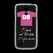 Coque Samsung Galaxy S4mini Troisième ligne centre Bonus offensif-défensif Noir