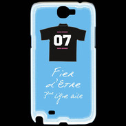Coque Samsung Galaxy Note 2 Troisième ligne D Bonus offensif-défensif Bleu 2