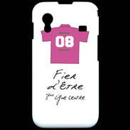 Coque Samsung ACE S5830 Troisième ligne centre Bonus offensif-défensif Blanc