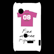 Coque Sony Xperia Typo Troisième ligne centre Bonus offensif-défensif Blanc