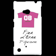 Coque Nokia Lumia 720 Troisième ligne centre Bonus offensif-défensif Blanc