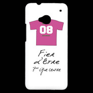 Coque HTC One Troisième ligne centre Bonus offensif-défensif Blanc