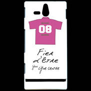 Coque Sony Xperia U Troisième ligne centre Bonus offensif-défensif Blanc