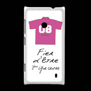 Coque Nokia Lumia 520 Troisième ligne centre Bonus offensif-défensif Blanc