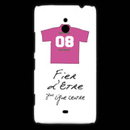Coque Nokia Lumia 1320 Troisième ligne centre Bonus offensif-défensif Blanc