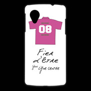 Coque LG Nexus 5 Troisième ligne centre Bonus offensif-défensif Blanc