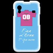 Coque Samsung ACE S5830 Troisième ligne centre Bonus offensif-défensif Bleu