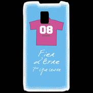 Coque LG P990 Troisième ligne centre Bonus offensif-défensif Bleu