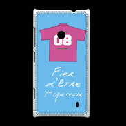 Coque Nokia Lumia 520 Troisième ligne centre Bonus offensif-défensif Bleu