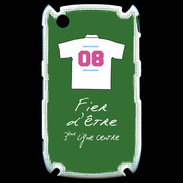 Coque Blackberry 8520 Troisième ligne centre Bonus offensif-défensif Vert