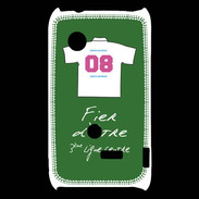 Coque Sony Xperia Typo Troisième ligne centre Bonus offensif-défensif Vert