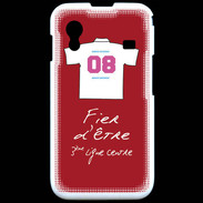 Coque Samsung ACE S5830 Troisième ligne centre Bonus offensif-défensif Rouge