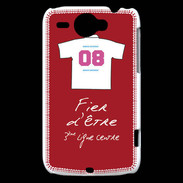 Coque HTC Wildfire G8 Troisième ligne centre Bonus offensif-défensif Rouge