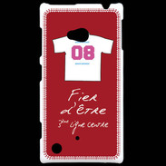 Coque Nokia Lumia 720 Troisième ligne centre Bonus offensif-défensif Rouge