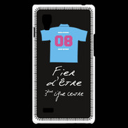 Coque LG Optimus L9 Troisième ligne centre Bonus offensif-défensif Noir 2