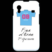 Coque Samsung ACE S5830 Troisième ligne centre Bonus offensif-défensif Blanc 2