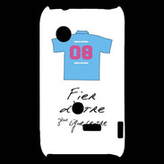 Coque Sony Xperia Typo Troisième ligne centre Bonus offensif-défensif Blanc 2
