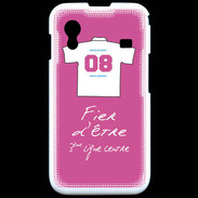 Coque Samsung ACE S5830 Troisième ligne centre Bonus offensif-défensif Rose
