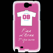 Coque Samsung Galaxy Note 2 Troisième ligne centre Bonus offensif-défensif Rose
