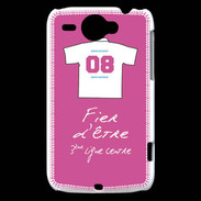 Coque HTC Wildfire G8 Troisième ligne centre Bonus offensif-défensif Rose