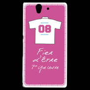 Coque Sony Xperia Z Troisième ligne centre Bonus offensif-défensif Rose