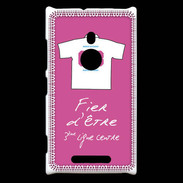 Coque Nokia Lumia 925 Troisième ligne centre Bonus offensif-défensif Rose
