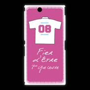 Coque Sony Xpéria Z Ultra Troisième ligne centre Bonus offensif-défensif Rose