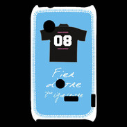 Coque Sony Xperia Typo Troisième ligne centre Bonus offensif-défensif Bleu 2