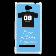 Coque HTC Windows Phone 8S Troisième ligne centre Bonus offensif-défensif Bleu 2