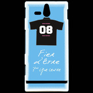 Coque Sony Xperia U Troisième ligne centre Bonus offensif-défensif Bleu 2