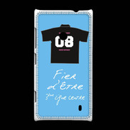 Coque Nokia Lumia 520 Troisième ligne centre Bonus offensif-défensif Bleu 2