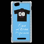 Coque Sony Xperia M Troisième ligne centre Bonus offensif-défensif Bleu 2