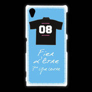 Coque Sony Xpéria Z1 Troisième ligne centre Bonus offensif-défensif Bleu 2
