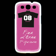 Coque Samsung Galaxy S3 Troisième ligne centre Bonus offensif-défensif Rose 2