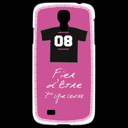 Coque Samsung Galaxy S4 Troisième ligne centre Bonus offensif-défensif Rose 2