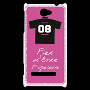 Coque HTC Windows Phone 8S Troisième ligne centre Bonus offensif-défensif Rose 2