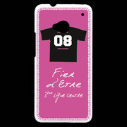 Coque HTC One Troisième ligne centre Bonus offensif-défensif Rose 2
