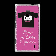 Coque Nokia Lumia 520 Troisième ligne centre Bonus offensif-défensif Rose 2