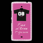Coque Nokia Lumia 1320 Troisième ligne centre Bonus offensif-défensif Rose 2