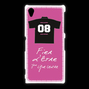 Coque Sony Xpéria Z1 Troisième ligne centre Bonus offensif-défensif Rose 2