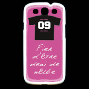 Coque Samsung Galaxy S3 Demi de mêlée Bonus offensif-défensif Noir