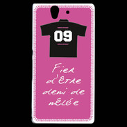 Coque Sony Xperia Z Demi de mêlée Bonus offensif-défensif Noir