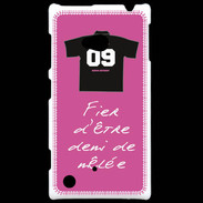 Coque Nokia Lumia 720 Demi de mêlée Bonus offensif-défensif Noir