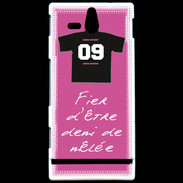 Coque Sony Xperia U Demi de mêlée Bonus offensif-défensif Noir