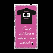 Coque Nokia Lumia 520 Demi de mêlée Bonus offensif-défensif Noir