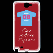 Coque Samsung Galaxy Note 2 Troisième ligne centre Bonus offensif-défensif Rouge 2